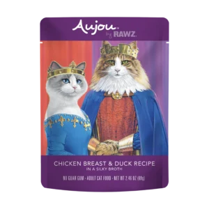 Aujou Chicken Breast & Duck Recipe Cat Food