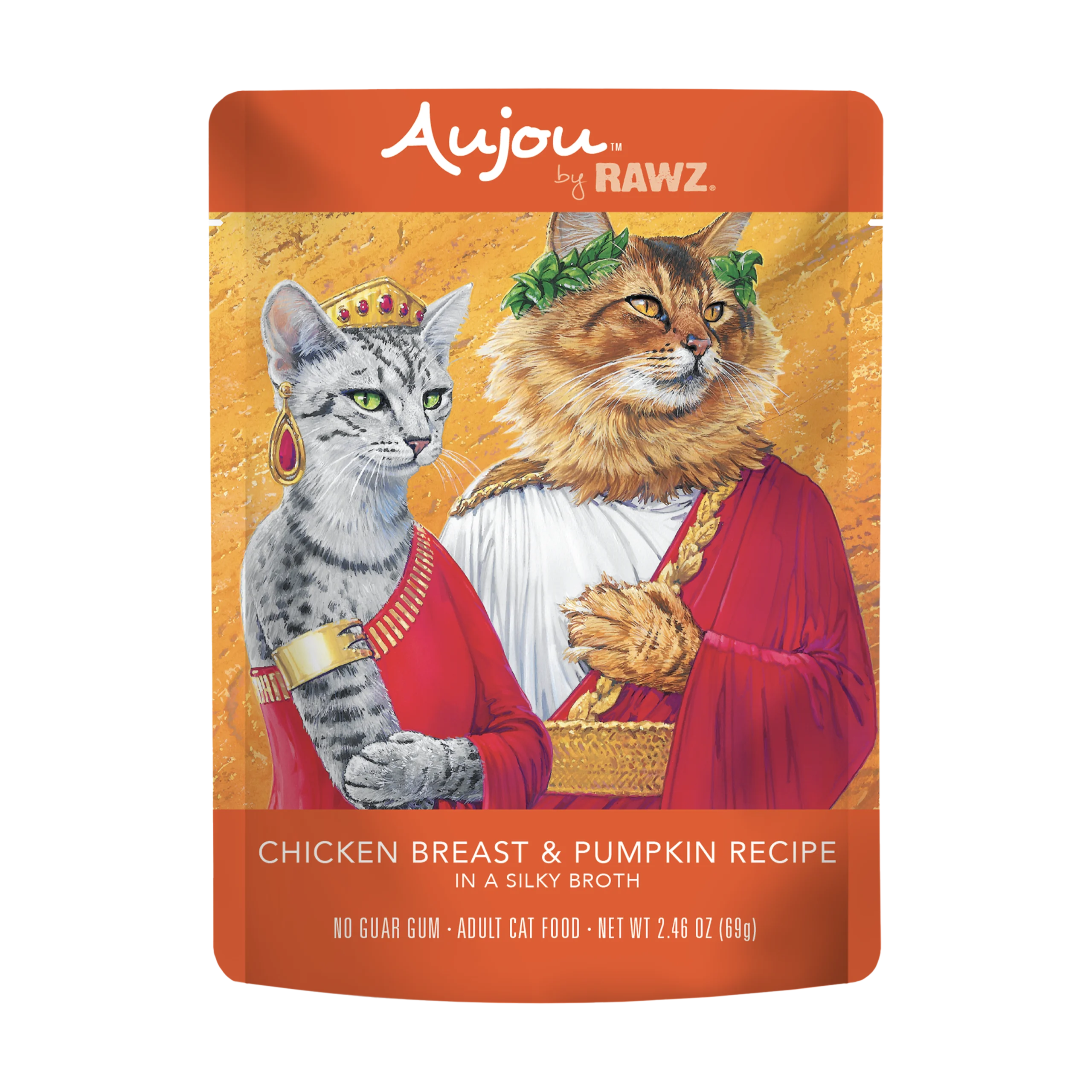 Aujou Chicken Breast & Pumpkin Recipe Cat Food