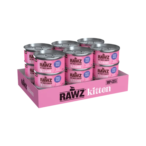 RAWZ_WebsiteCarousel_Cat_Kitten_Salmon&Tuna_2.8OZ-TRAY