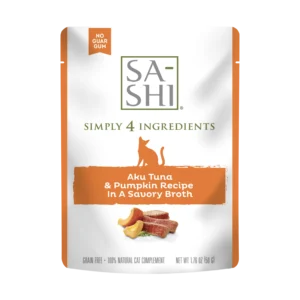 Sa-Shi Aku Tuna & Pumpkin Cat Food Recipe in Savory Broth