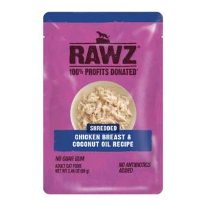 Shredded Pouch Chicken Breast & Coconut Oil Cat Food Recipe