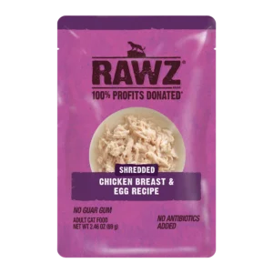 Shredded Pouch Chicken Breast & Egg Cat Food Recipe