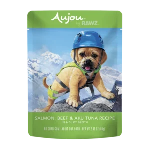 Aujou Salmon, Beef & Aku Tuna Dog Food Recipe