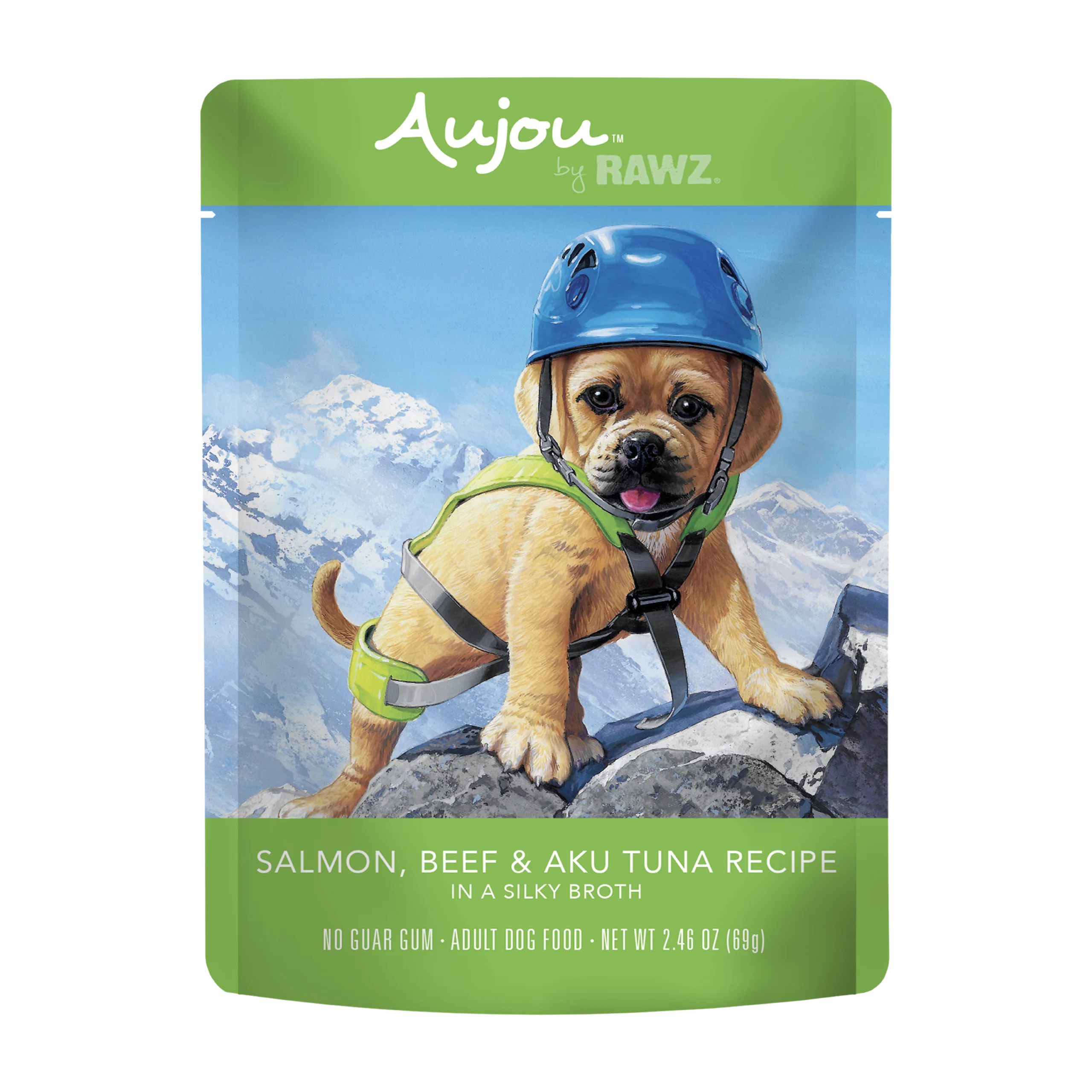 Aujou Salmon, Beef & Aku Tuna Dog Food Recipe