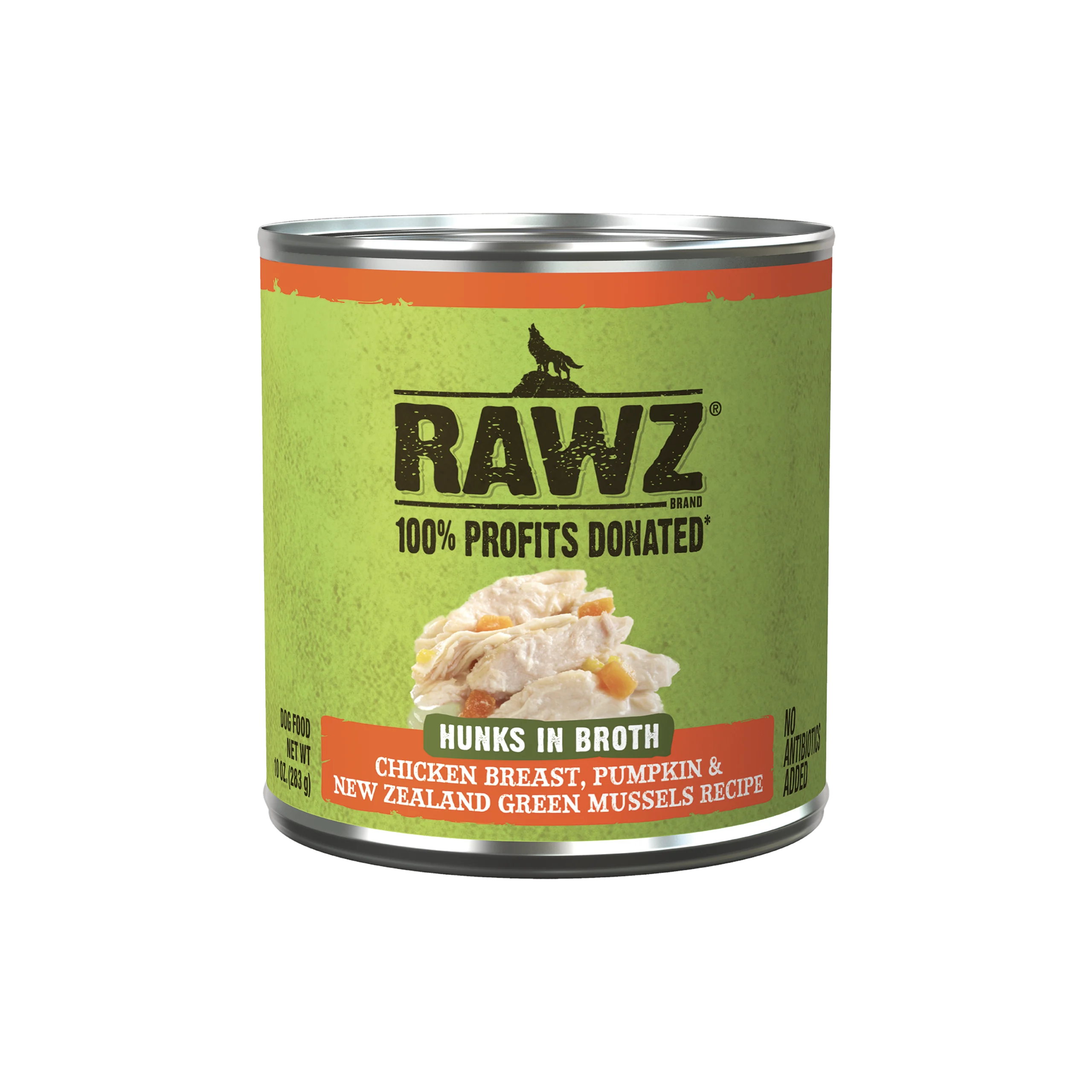 Hunks In Broth Chicken Breast, Pumpkin & New Zealand Green Mussels Dog Food Recipe