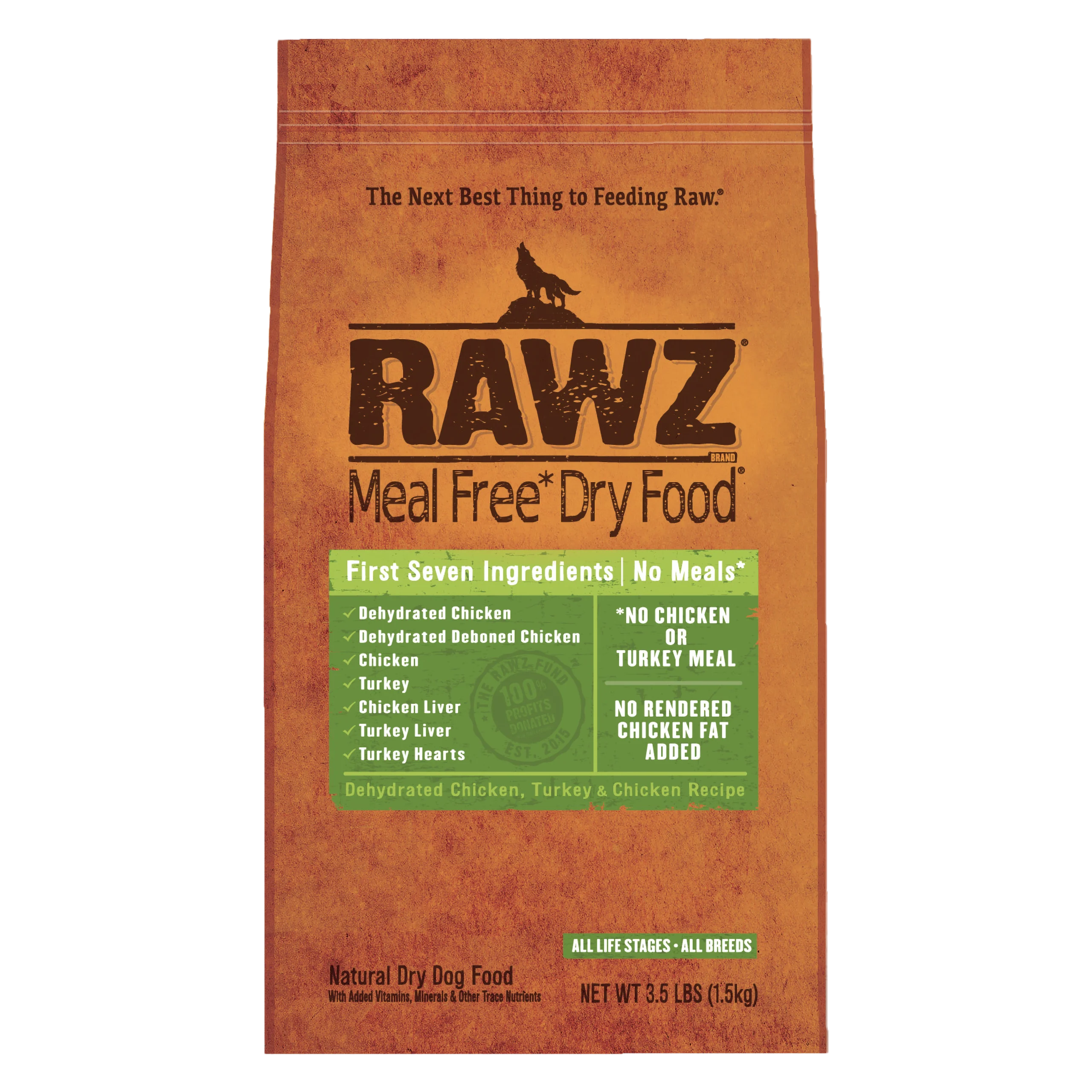 Meal-Free Dehydrated Chicken, Turkey & Chicken Dog Food Recipe