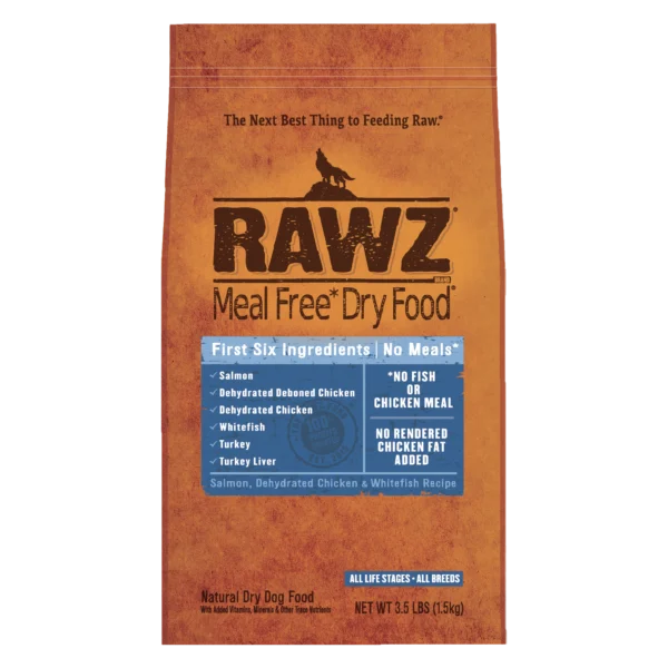 RAWZ_WebsiteCarousel_Dog_Kibble_Salmon&Chicken_3.5lbs-FRONT