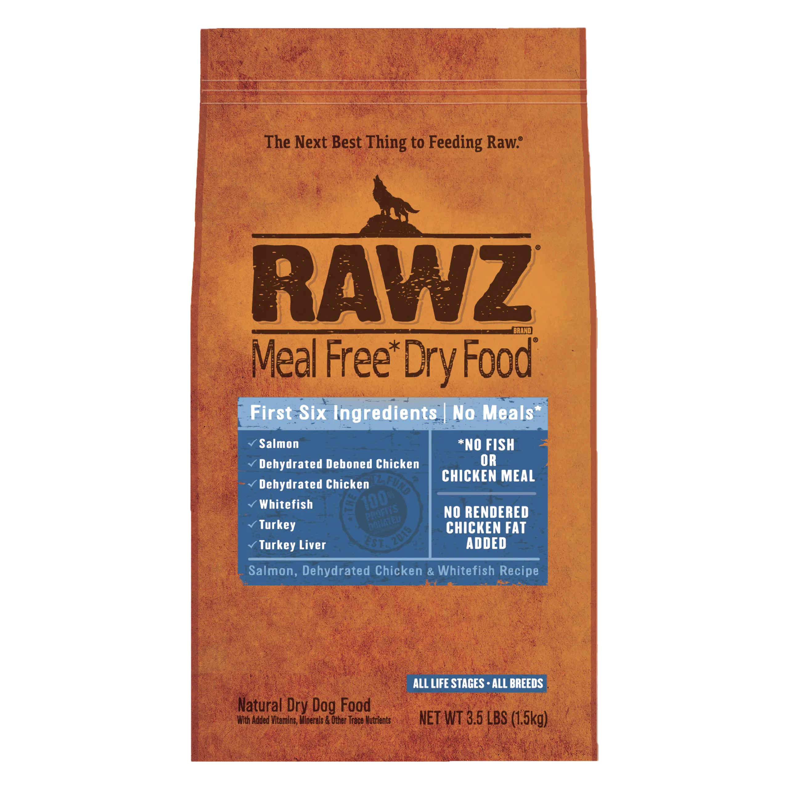 Meal-Free Salmon, Dehydrated Chicken & Whitefish Dog Food Recipe