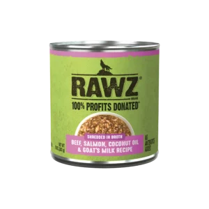 Shredded Beef, Salmon & Coconut Oil Dog Food