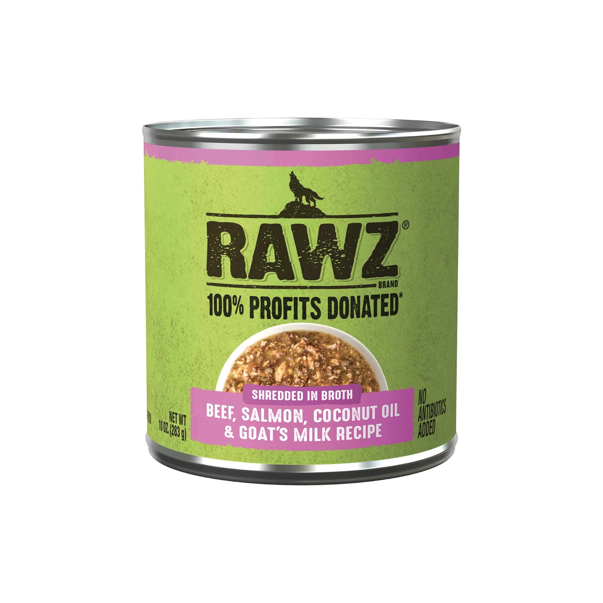 Shredded Beef, Salmon & Coconut Oil Dog Food