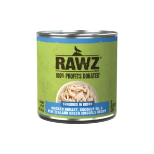 Shredded Chicken Breast, Coconut Oil & New Zealand Green Mussels Dog Food