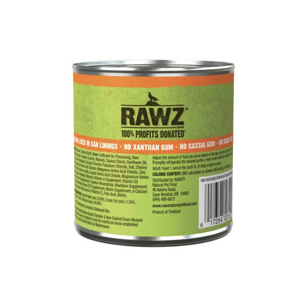 RAWZ_WebsiteCarousel_Dog_Shreds_Chicken&Pumpkin_10OZ-BACK