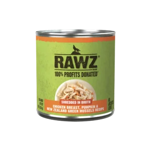 Shredded Chicken Breast, Pumpkin & New Zealand Green Mussels Dog Food Recipe