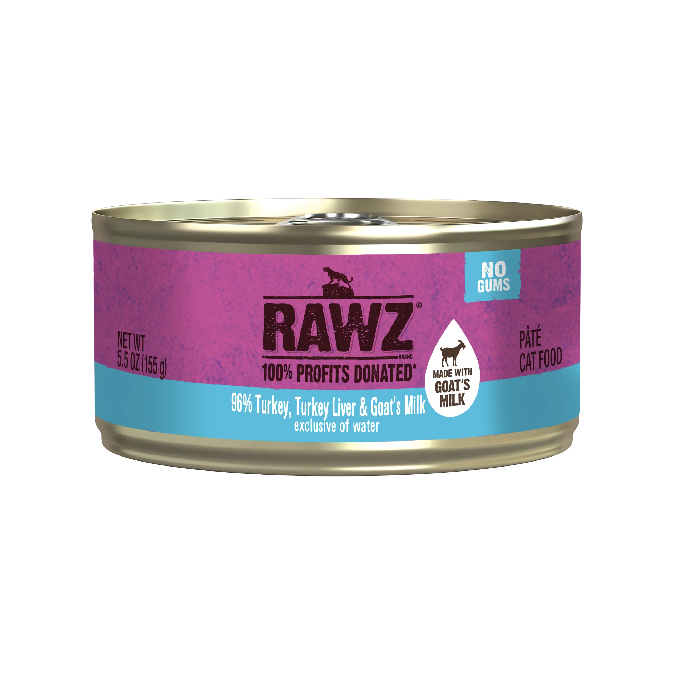 For My Cat 96% Turkey & Turkey Liver With Goat's Milk Canned Cat Food