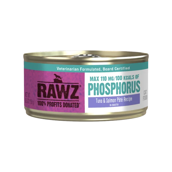 RAWZ_WebsiteCarousel_Cat_ReducedPhosphorus_Tuna&Salmon_5.5OZ-FRONT