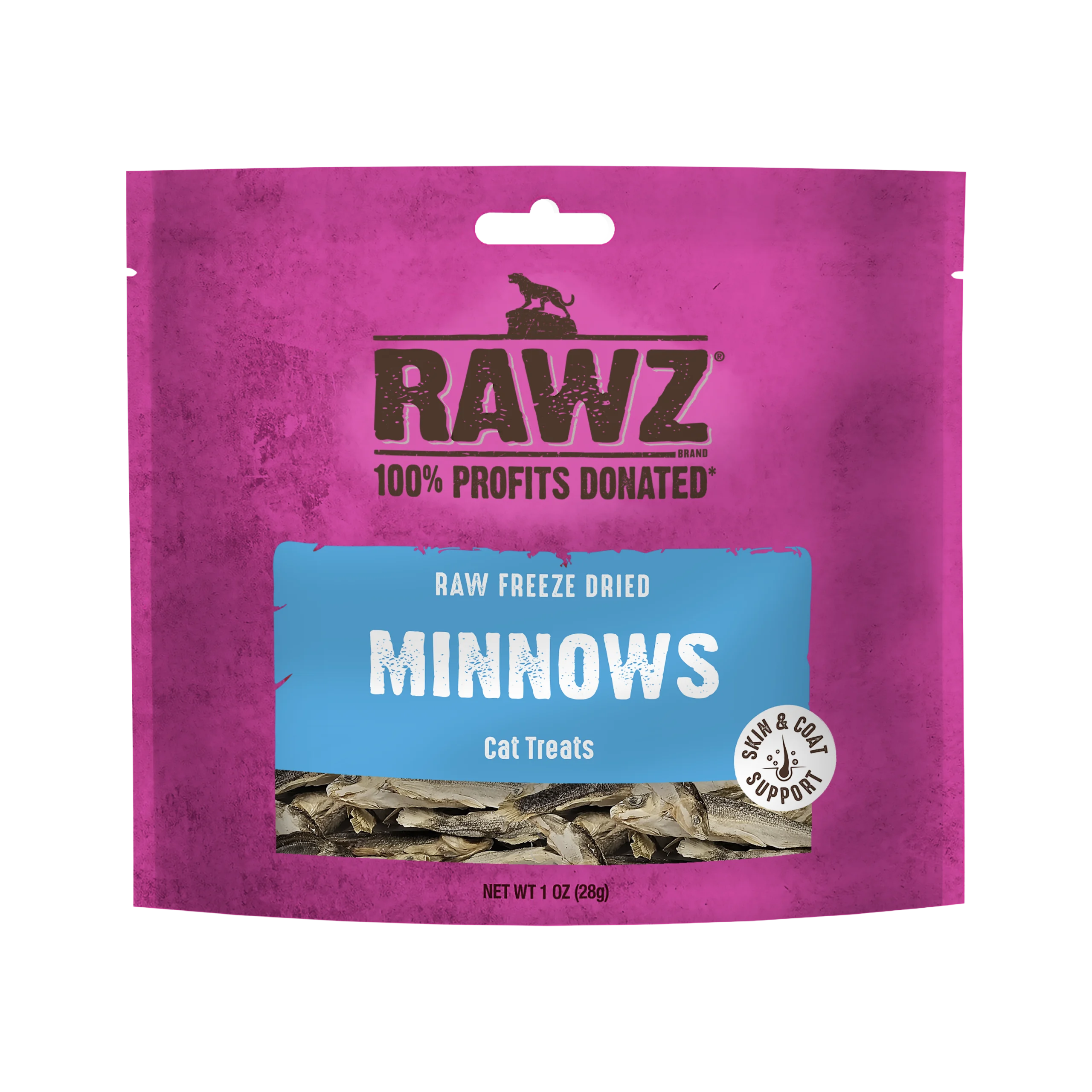 For My Cat Raw Freeze Dried Minnows Cat Treats