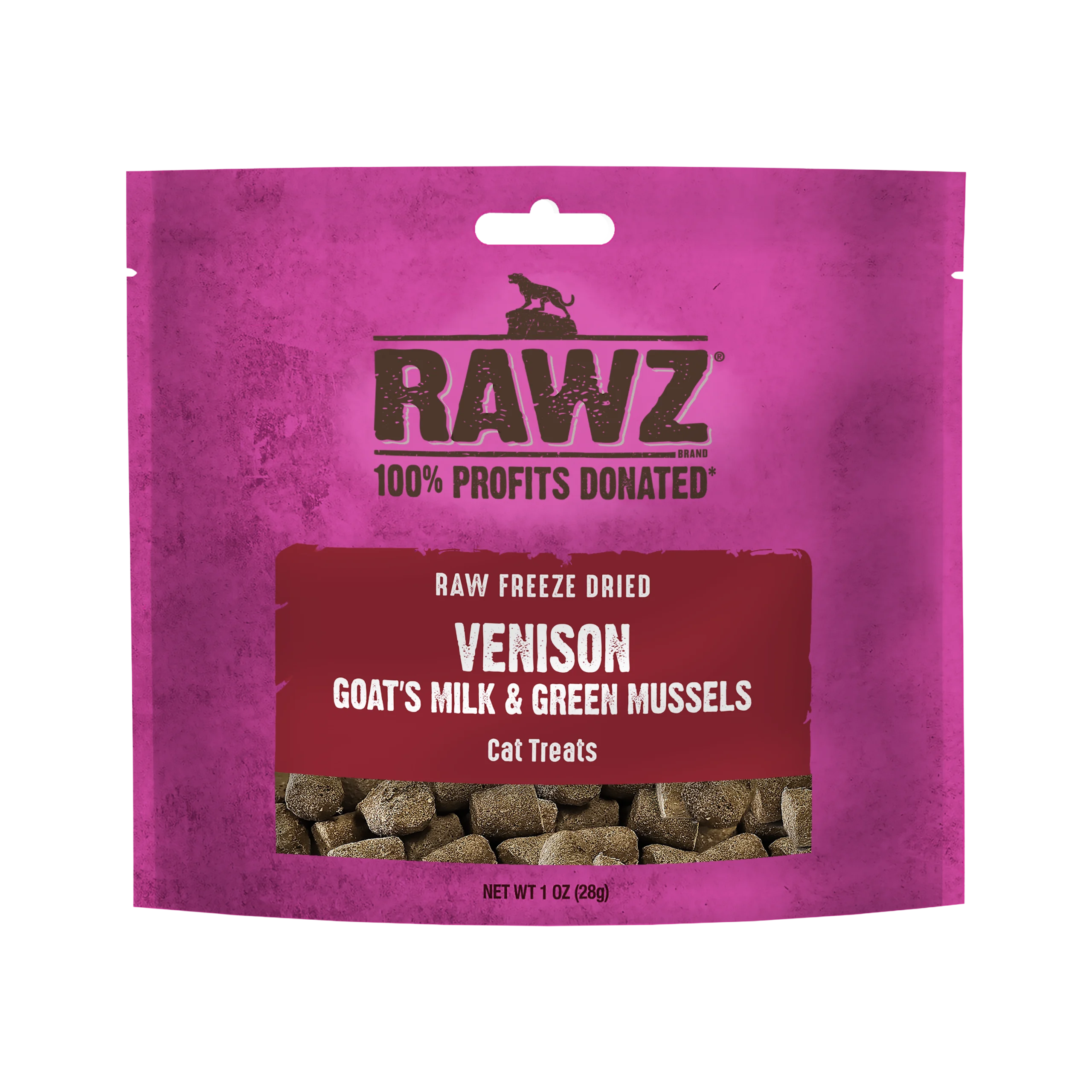 For My Cat Raw Freeze Dried Venison, Goat's Milk & Green Mussels Cat Treats