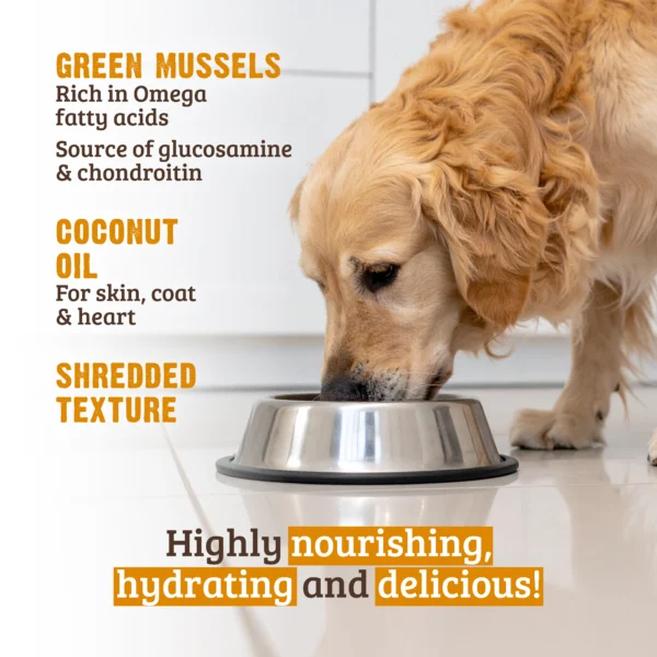 RAWZ_WebsiteCarousel_Dog_Shreds_Chicken&CoconutOil_LIFESTYLE