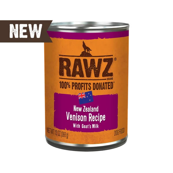 RAWZ_WebsiteCarousel_Dog_Venison&GoatsMilk_13OZ-FRONT NEW