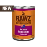 RAWZ_WebsiteCarousel_Dog_Venison&GoatsMilk_13OZ-FRONT NEW