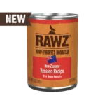 RAWZ_WebsiteCarousel_Dog_Venison&GreenMussels_13OZ-FRONT NEW