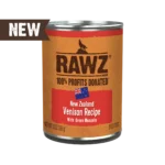 RAWZ_WebsiteCarousel_Dog_Venison&GreenMussels_13OZ-FRONT NEW