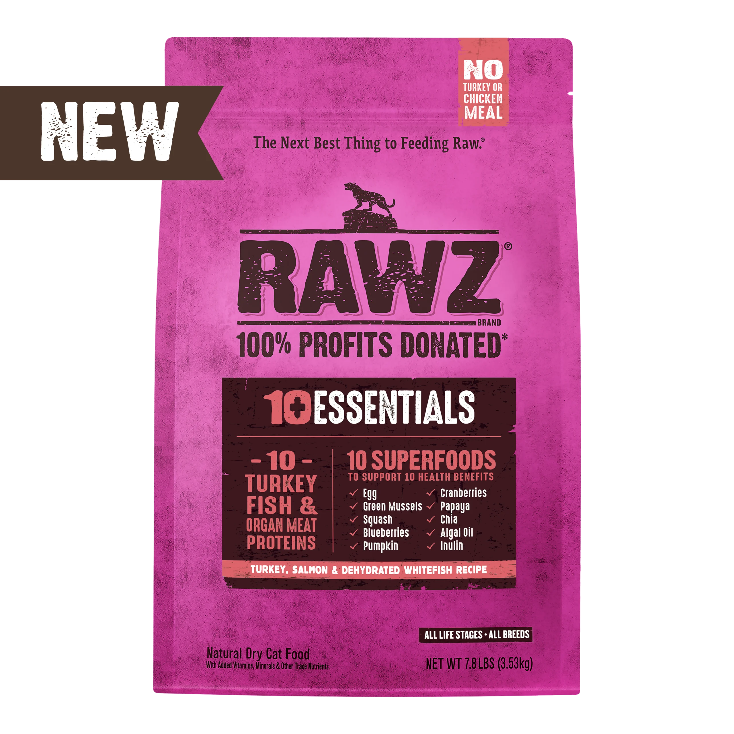 10+ Essentials Turkey, Salmon & Dehydrated Whitefish Cat Food Recipe