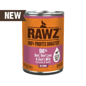 With Goat's Milk 96% Beef & Beef Liver Dog Food