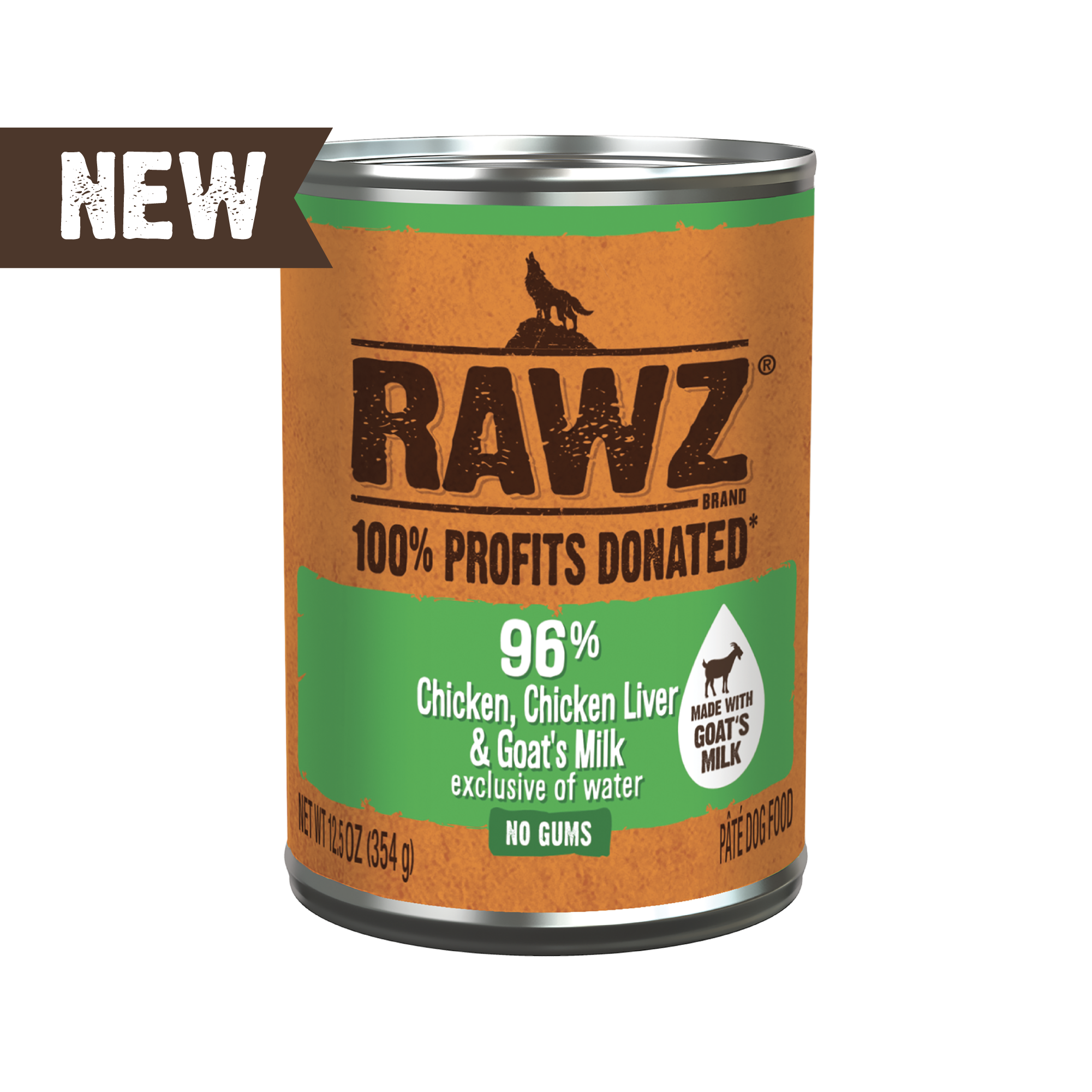 With Goat's Milk 96% Chicken & Chicken Liver Dog Food